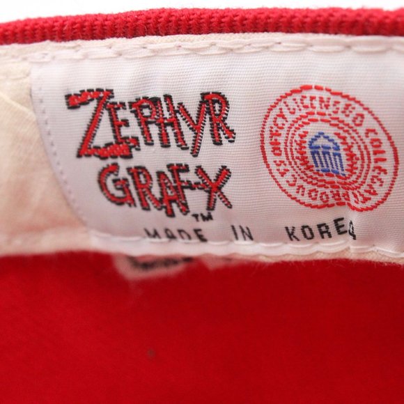 Vintage Nebraska Cornhuskers Zephyr Grafx Fitted Hat 7 1/2 Big Logo Embroidered - Picture 9 of 9